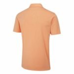 Ping Halcyon Honeycomb Polo Shirt - Tangerine Multi